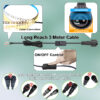 Power Supply for CZJUTAI JT-DC31V 15W-IP44 Christmas Lighting with a 3M Cable and 1-Click Button Switch on Power Cord[A5TX] - Image 2