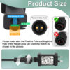 Power Supply for CZJUTAI JT-DC31V 15W-IP44 Christmas Lighting with a 3M Cable and 1-Click Button Switch on Power Cord[A5TX] - Image 3