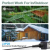 Power Supply for CZJUTAI JT-DC31V 15W-IP44 Christmas Lighting with a 3M Cable and 1-Click Button Switch on Power Cord[A5TX] - Image 4