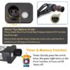 CZJUTAI JT-EL/FC31V 6W /4.5W /3.6W with 8 Modes, Memory & 6 Hour Timer, IP44 for Christmas Tree Lights, Net Lights, Icicle Lights [C56T] - Image 3