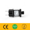 LED CZJUTAI IP44 Power Supply for Christmas Lighting with Plug - European Plug (Screw Base - Constant On - DC4.5V 1.35W)[E213] - Image 2