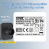 CZJUTAI IP44 LED Transformer Power Supply for Christmas Lighting with Plug - European Plug (Screw Base - Constant On - DC4.5V 6W) [E260] - Image 7
