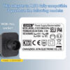 CubePlug LED Transformer CZJUTAI IP44 Power Supply for Christmas Lighting with Plug - European Plug (Screw Base - Constant On - DC31V 12W)[E5T2] - Image 7
