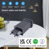 CZJUTAI IP44 LED Transformer Power Supply for Christmas Lighting with Plug - European Plug (Single Round Hole Tip - Constant On -DC12V 12W)[F3T2] - Image 6