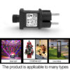 CZJUTAI IP44 LED Transformer Power Supply for Christmas Lighting with Plug - European Plug (Screw Base - Switched Mode - EL/FC12V 12W) [G3T2] - Image 4
