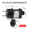CZJUTAI IP44 LED Transformer Power Supply for Christmas Lighting with Plug - European Plug (Screw Base - Switched Mode - EL/FC31V3.6W)[G536] - Image 2