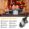 31V 3.6W Transformer for CZJUTAI JT-EL/FC31V3.6W - 8 Modes, Memory & 6 Hour Timer, IP44 for Christmas Lights, Illuminated Nets, Ice Cubes [G53T] - Image 2