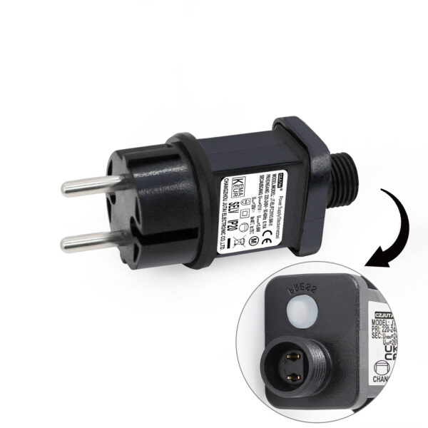 31V 3.6W Transformer for CZJUTAI JT-EL/FC31V3.6W - 8 Modes, Memory & 6 Hour Timer, IP44 for Christmas Lights, Illuminated Nets, Ice Cubes [G53T]