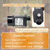 31V 6W Transformer for CZJUTAI JT-EL/FC31V6W - 8 Modes, Memory & 6 Hour Timer, IP44 for Christmas Lights, Light Nets, Ice Cubes [G56T] - Image 5