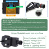 31V Transformer Plug 8 Lighting Modes, Memory Function, 6-Hour Timer, Waterproof Power Supply Adapter for Christmas Lights - Image 3