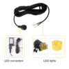 Replacement 3M LED Power Wire Lead for CZJUTAI LED power transformers - Waterproof Screw Type DC 2 Pin Connector [LE04] - Image 3