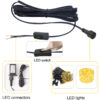 Replacement 3M LED Power Wire Lead for CZJUTAI LED Power Transformers - Waterproof Screw Type DC 2 Pin Connector [LEWB] - Image 2