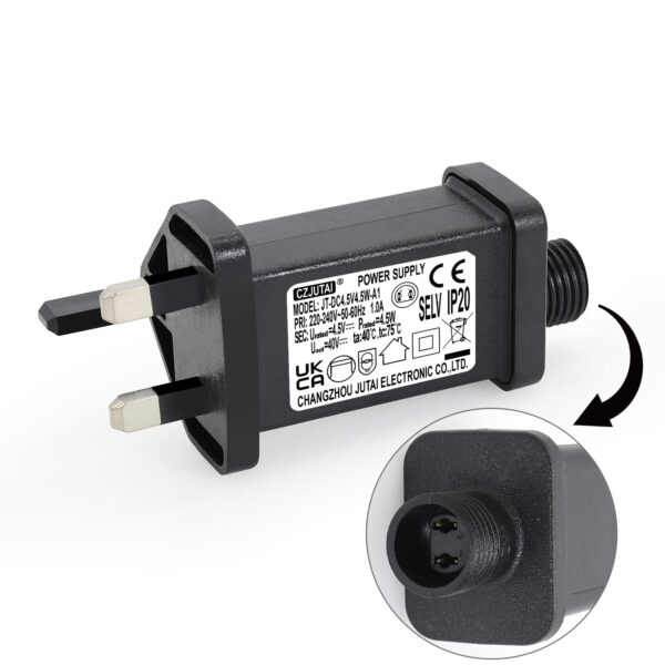 Power Supply for CZJUTAI JT-DC4.5V4.5W /3.6W-IP44 Christmas Lighting [U245]