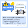 Power Adapter for CZJUTAI JT-DC4.5V6W /4.5W /3.6W-IP20 Christmas Lighting [U260] - Image 4
