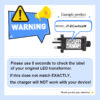 Power Adapter for CZJUTAI JT-DC4.5V7.2W /6W /4.5W /3.6W-IP20 Christmas Lighting [U272] - Image 4