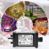 Power Adapter for CZJUTAI JT-DC31V24W /15W /12W /9W IP20 Christmas Lighting With a 3M Cable and 1-Click Button Switch On Power Cord [U5SW] - Image 6