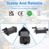 Power Adapter - Black ScrewSocket (Type G) for CZJUTAI JT-DC-31V15W /12W /9W /7.2W /6W /4.5W /3.6W - IP20 Waterproof[U5T5] - Image 5