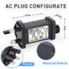 Power Adapter for CZJUTAI JT-DC36V6W /4.5W /3.6W-IP20 Christmas Lighting Screw Socket(Single-mode)  [U760] - Image 5