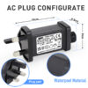 Power Adapter for CZJUTAI JT-DC 36V15W /12W /9W /7.2W /6W /4.5W /3.6W-IP20 Christmas Lighting (ScrewSocket(Single-mode) [U7T5] - Image 6