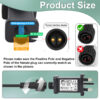 Power Adapter for CZJUTAI JT-DC6V 3.6W Christmas Lighting With a 3M Cable and 1-Click Button Switch On Power Cord [UB3W] - Image 3