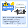 Power Adapter for CZJUTAI JT-DC-4.5V6W /4.5W /3.6W-IP20 Christmas Lighting(DC Female Jack(Constant ON) 4.5V6W 1PCS) [V260] - Image 3
