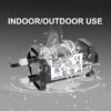 CZJUTAI JT-DC12V12W String Lights - Indoor-Outdoor Power Adapter, Illuminate Your Holidays [V3T2] - Image 8