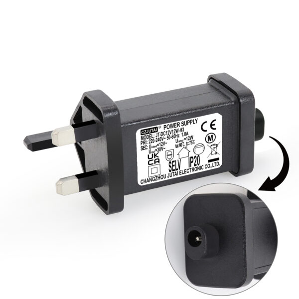 CZJUTAI JT-DC12V12W String Lights - Indoor-Outdoor Power Adapter, Illuminate Your Holidays [V3T2]