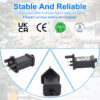CZJUTAI JT-DC24V12W String Lights - Indoor-Outdoor Power Adapter, Illuminate Your Holidays [V4T2] - Image 5