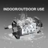 CZJUTAI JT-DC24V12W String Lights - Indoor-Outdoor Power Adapter, Illuminate Your Holidays [V4T2] - Image 8