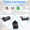 Power Adapter for CZJUTAI JT-DC-31V15W /12W /9W /7.2W /6W /4.5W /3.6W-IP20 Christmas Lighting (DC Plug(Single-mode) [V5T5] - Image 2