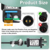 Power Supply for CZJUTAI JT-DC 4.5V 4.5W-A3-IP44 Christmas Lighting with a 3M Cable and 1-click button switch on power cord [W24M] - Image 6