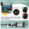 Power Supply for CZJUTAI JT-EL/FC 31V 3.6W-H4 Christmas Lighting with a 3M Cable and 1-click button switch on power cord [W53W] - Image 3