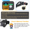 CZJUTAI JT-EL/FC32V3.6W with 8 Modes, Memory & 6 Hour Timer, IP20 for Christmas Tree Lights [W63T] - Image 3