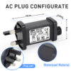 Power Adapter for CZJUTAI JT-EL/FC-32V7.2W-IP20 Christmas Lighting, with Multifunction Control Button (ScrewSocket(Switched-mode) [W672] - Image 7