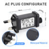 Power Adapter for CZJUTAI JT-EL/FC32V9W /6W /3.6W-IP20 Christmas Lighting, with Multifunction Control Button (ScrewSocket(Switched-mode) - Image 6