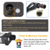 CZJUTAI JT-EL/FC36V12W /9W /6W /4.5W /3.6W with 8 Modes, Memory & 6 Hour Timer, IP20 for Christmas Tree Lights [W7K2] - Image 5