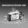 CZJUTAI JT-DC045V0600-C IP44 4.5V2.7W for Christmas Lighting, String Light, Projector Light, Lawn Lamp, Inflatable Device [X227] - Image 6