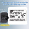 CZJUTAI JT-DC045V0600-C IP44 4.5V2.7W for Christmas Lighting, String Light, Projector Light, Lawn Lamp, Inflatable Device [X227] - Image 7