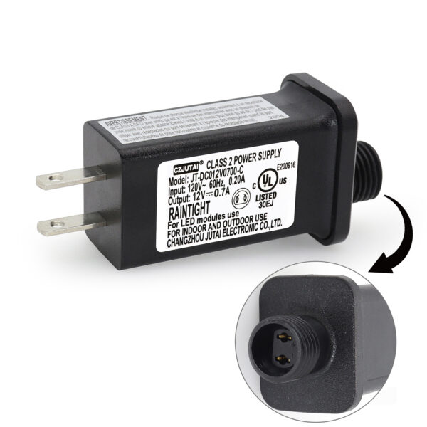 Power Supply for CZJUTAI JT-DC120V0700 12V0.7A Led Class 2 Power Supply US Plug Adapter Low Voltage LED Driver [X384]