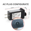 Power Supply CZJUTAI JT-DC310V0480-C Class 2 Transformer - IP44 Waterproof US Plug for Christmas Light - String Light Indoor Outdoor Use (Constant ON-31V0.48A [1Pcs]) - Image 3