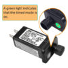 Power Supply for CZJUTAI JT-DC300V0200-C Christmas Lighting with 6 Hour Timer, for Christmas Tree Lights [X86T] - Image 6
