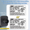 Power Supply,Transformer for CZJUTAI JT-DC300V0800-G IP44 30V24W /12W /9W /7.2W /6W /4.5W /3.6W for Christmas Lighting, String Light [X8S4] - Image 2
