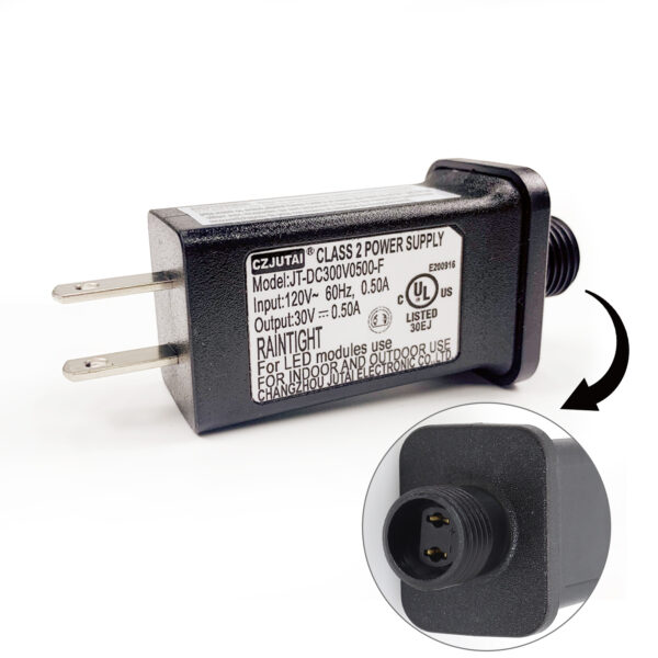 CZJUTAI JT-DC300V0500-F IP44 30V15W /12W /9W /7.2W /6W /4.5W /3.6W for Christmas Lighting,Projector Light,Lawn Lamp,Inflatable Device [X8T5]