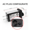30V LED Controller Class 2 Power Supply, Low Voltage Transformer US Plug, Replacement for CZJUTAI JT-EL/FC300V0300-C 30V9W Christmas Lighting,String Light [Z89D] - Image 4