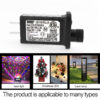 30V LED Controller Class 2 Power Supply, Low Voltage Transformer US Plug, Replacement for CZJUTAI JT-EL/FC300V0300-C 30V9W Christmas Lighting,String Light [Z89D] - Image 5